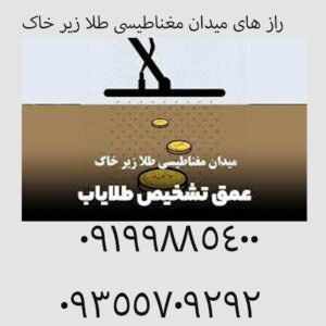 راز های میدان مغناطیسی طلا زیر خاک