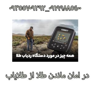 در امان ماندن طلا از طلایاب